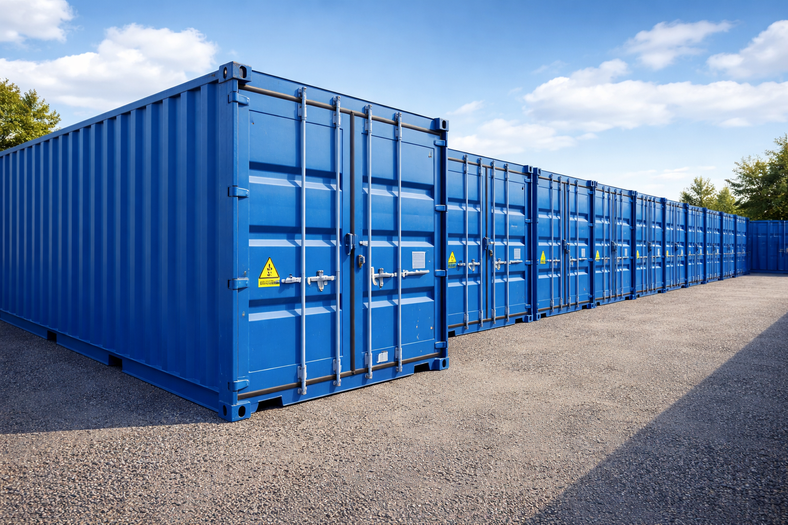 Storage service - packed van